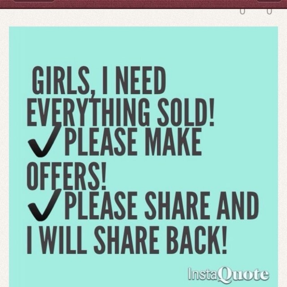 ACCEPTING ALL REASONABLE OFFERS